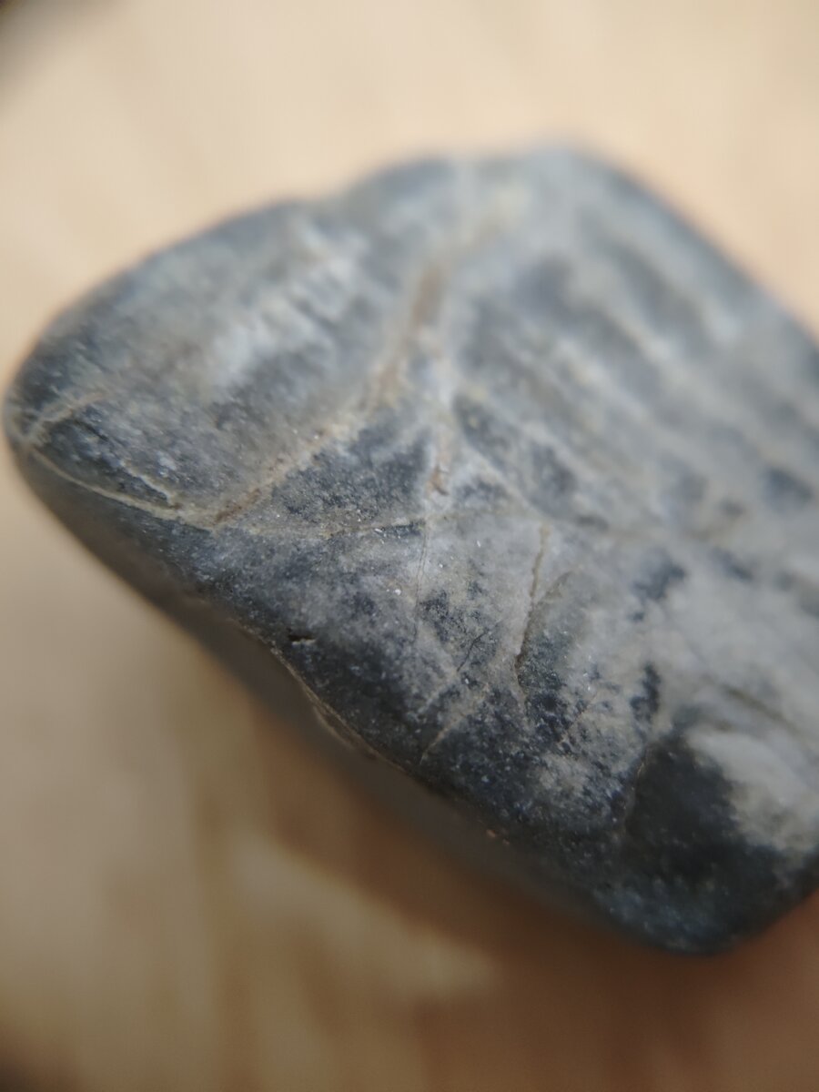 #18 角閃石片岩 クローズアップ